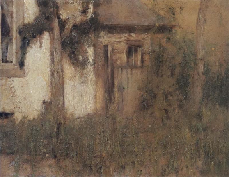 Fernand Khnopff In Fosset The Farmhouse Garden China oil painting art